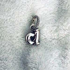 Brighton Letter “D” Charm